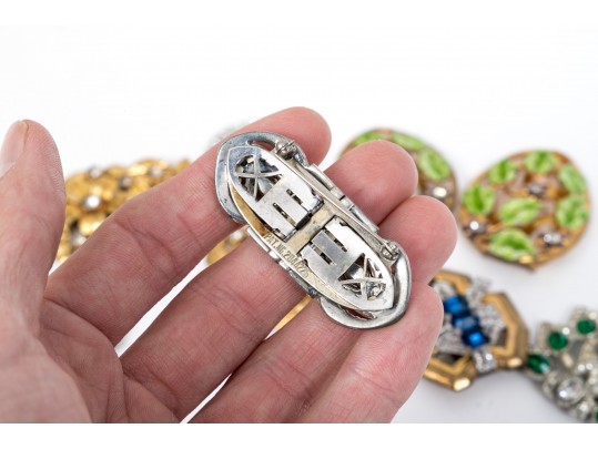 Collection Of Vintage Dress Clips