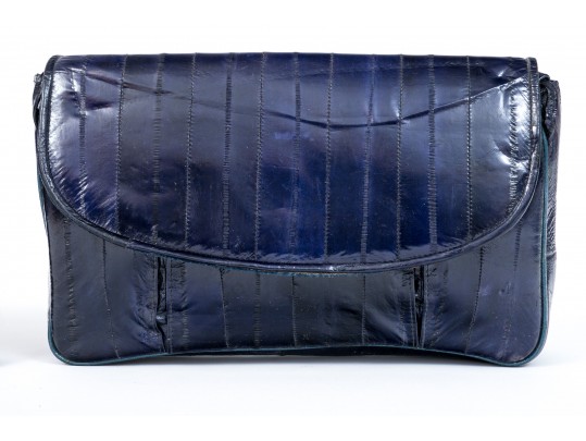 Judith Leiber Clutch And Eel Leather Shoulder Bag