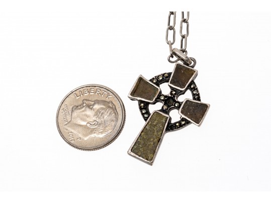 Collection Of Cross Pendant Necklaces And Cross Pendant Earrings