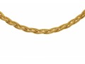 14K Braided Herringbond Chain Necklace