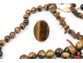 Group Of Tiger's Eye Beaded Jewelry