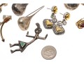 Collection Of Sterling Silver Jewelry, 91.3 Dwt