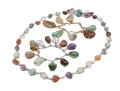 Colorful Hard Stone Necklace And Bracelets