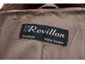 A Vintage Sheared Mouton Full Length Coat By Revillon Freres