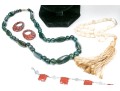 Colorful Collection Of Hardstone Jewelry