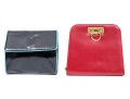 Ferragamo Leather Shoulder Bag And Clutch