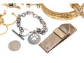 Lot Of Assorted Sterling Silver And Gold Filled Jewelry Pieces