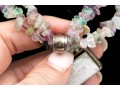Colorful Fluorite, Amethyst And Coral Beaded Jewelry
