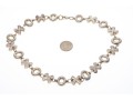 Sterling Silver 'XO' Link Carolee Necklace