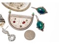 Collection Of Sterling Silver Jewelry, 91.3 Dwt