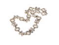 Sterling Silver 'XO' Link Carolee Necklace