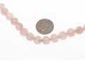 Lot Of Pretty Rose Quartz Themed Jewelery, Including A Heart Motif Bracelet