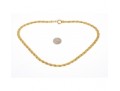 14K Braided Herringbond Chain Necklace