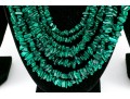 Deep Green Malachite Stone Necklaces And Earrings