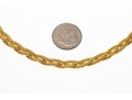 14K Braided Herringbond Chain Necklace