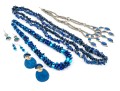 Group Of Lapis And Sodalite Necklaces And Earrings