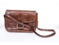 Three Stylish Allagator Leather Shoulder And Hand Bags