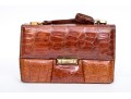 Three Stylish Allagator Leather Shoulder And Hand Bags