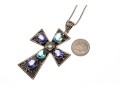 Collection Of Cross Pendant Necklaces And Cross Pendant Earrings