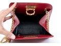 Ferragamo Leather Shoulder Bag And Clutch