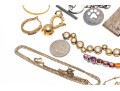 Lot Of Assorted Sterling Silver And Gold Filled Jewelry Pieces