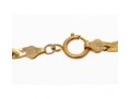 14K Braided Herringbond Chain Necklace