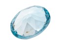Loose Stone: One Oval Faceted Light Blue Topaz, 