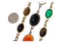 Lot Of Assorted Gold Filled Scarab Jewelry Pieces, Plus One Intaglio