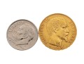 1854 20 Franc Gold French Coin