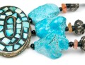 Large Group Of Colorful Turquoise And Cinnabar Jewelry