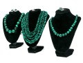 Deep Green Malachite Stone Necklaces And Earrings