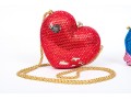 Kathrine Baumann Heart And Fish Rhinestone Shoulder Bags