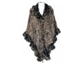 Woven Fur Shawl