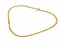 14K Braided Herringbond Chain Necklace
