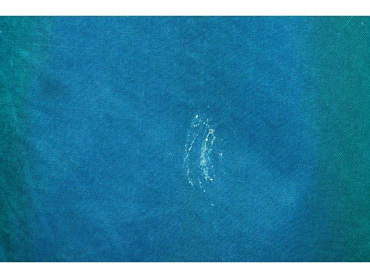 Yves St. Laurent, Fourrures, Blue Green Fur Lined Swing Coat