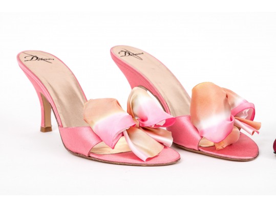 Lot Of Two Mules, Zalo And Delman, Sizes 8 1/2 To 9