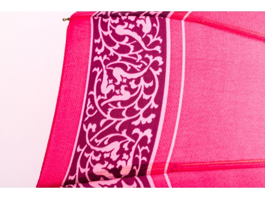 Fun Ornate Pink Parasol Type Umbrella
