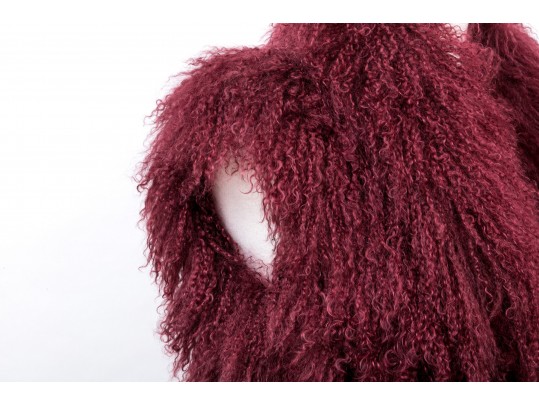 Roberto Cavalli Just Cavalli Burgundy Vest, Size 40