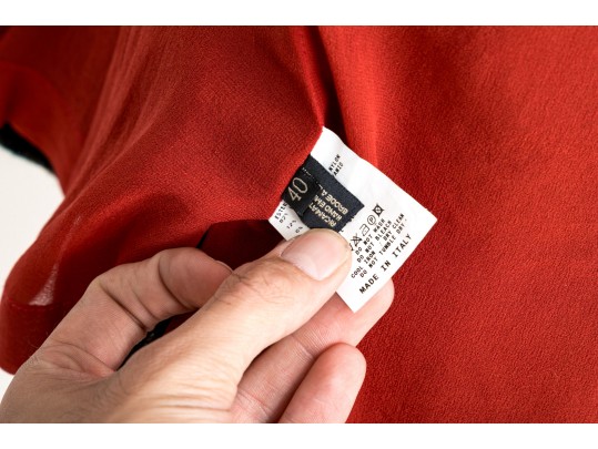 Etro Stunning Beaded Mandarin Color Jacket, Size 40