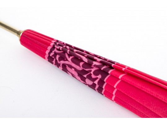 Fun Ornate Pink Parasol Type Umbrella