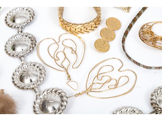 Large Lot Of Assorted Costume Jewelry, Including Vintage, And Tabletop Items