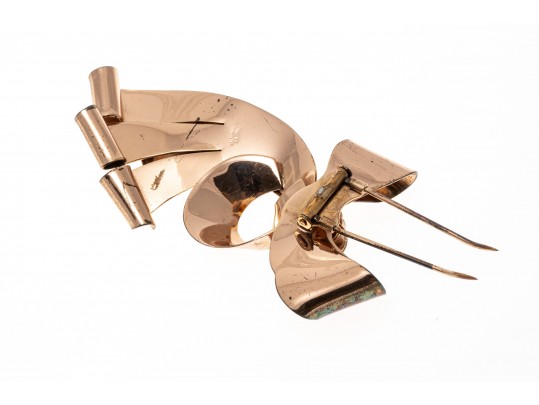 Two Bright And Impactful Sterling Brooches 