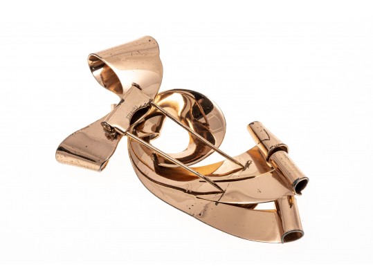 Two Bright And Impactful Sterling Brooches 