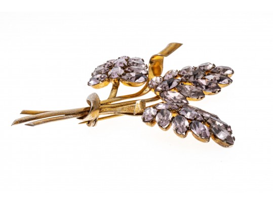 Two Bright And Impactful Sterling Brooches 