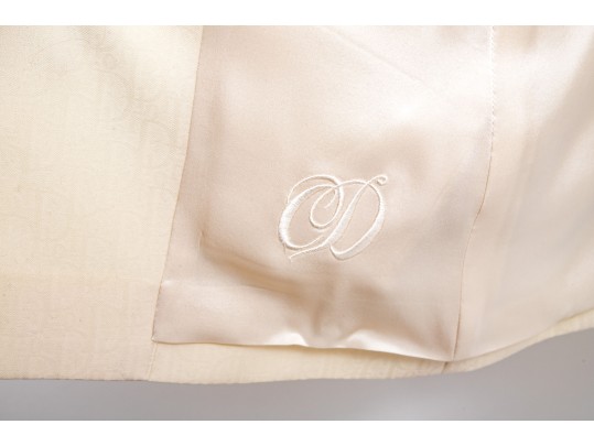 Christian Dior Boutique Elegant Ivory Blazer, Size 12, Please See Conditions