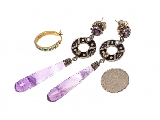 Lot Of Scrap Silver, Sterling, 14K, 18K And Platinum Metals