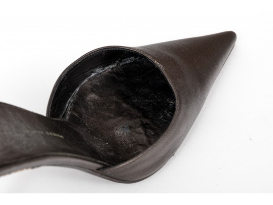 Lot Of Two Mules, Giuseppe Zanotti And Vicini, Sizes 9 And 39