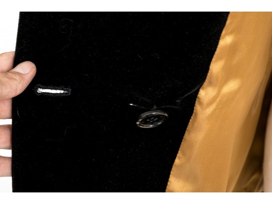 Etro Eccentric (off Center) Brown Paisley Blazer, Size 46