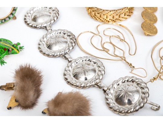 Large Lot Of Assorted Costume Jewelry, Including Vintage, And Tabletop Items