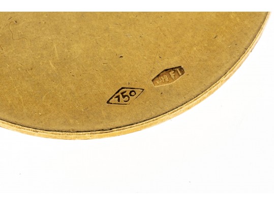 18k Yellow Gold Wonderful St. Jude Tadeo Medal